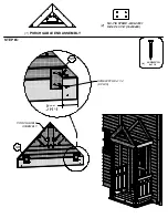 Предварительный просмотр 115 страницы Backyard Discovery VICTORIAN MANSION 1706323 Owner'S Manual