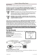 Preview for 3 page of Backyard Discovery Winchester 36111 Owner'S Manual