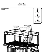 Предварительный просмотр 72 страницы Backyard Discovery WOODLAND 6014 Owner'S Manual & Assembly Instructions