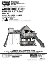 Предварительный просмотр 1 страницы Backyard Discovery WOODRIDGE ELITE Manual