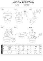 Preview for 1 page of Backyard Expressions 906029 Assembly Instructions