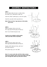 Preview for 3 page of Backyard Expressions 909851 Assembly Instructions