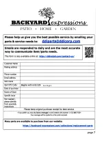 Preview for 7 page of Backyard Expressions 909939 Assembly Instructions Manual