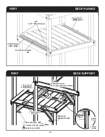 Предварительный просмотр 22 страницы Backyard Play Systems 2985-G Manual