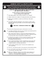 Предварительный просмотр 4 страницы Backyard Play Systems 4105 Instruction Manual
