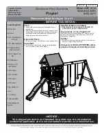 Preview for 3 page of Backyard Play Systems 4367 Manual