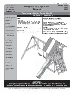 Предварительный просмотр 3 страницы Backyard Play Systems 4430 Assembling User Manual