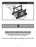 Предварительный просмотр 25 страницы Backyard Play Systems 4500 Assembly Manual