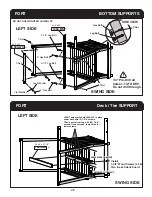 Предварительный просмотр 28 страницы Backyard Play Systems 4500 Assembly Manual