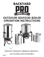 Backyard Pro 554BP100ALKIT Operation Instructions Manual preview