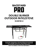 Preview for 1 page of Backyard Pro 554BP2D12 Instruction Manual