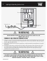 Preview for 8 page of Backyard Pro 554BPF40 Operation – And Assembly Instruction