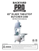 Предварительный просмотр 1 страницы Backyard Pro 554BSSW65AL Instruction Manual