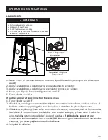 Preview for 13 page of Backyard Pro 554HPSQRBLK Operation Instructions Manual