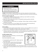 Preview for 14 page of Backyard Pro 554HPSQRBLK Operation Instructions Manual