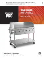 Backyard Pro 554LPG30WG Quick Start Manual preview