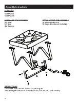 Предварительный просмотр 10 страницы Backyard Pro Weekend Series Operation Instructions Manual