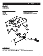 Предварительный просмотр 11 страницы Backyard Pro Weekend Series Operation Instructions Manual