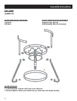 Предварительный просмотр 13 страницы Backyard Pro Weekend Series Operation Instructions Manual