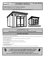 Preview for 3 page of Backyard Products 16572-A Assembly Manual