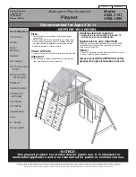 Предварительный просмотр 3 страницы Backyard Products 4030 Assembly Instructions Manual