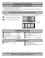 Предварительный просмотр 5 страницы Backyard Products COSMOPOLITAN 10x4 Assembly Manual