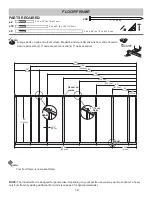 Предварительный просмотр 14 страницы Backyard Products COSMOPOLITAN 10x4 Assembly Manual