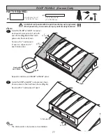 Предварительный просмотр 21 страницы Backyard Products GABLE 10 x 12 Manual