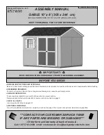 Preview for 3 page of Backyard Products GABLE 10 x 8 Assembly Manual