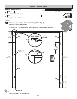 Предварительный просмотр 29 страницы Backyard Products GABLE 10 x 8 Assembly Manual