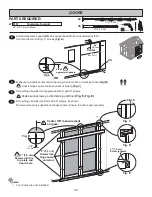 Предварительный просмотр 40 страницы Backyard Products GABLE 10 x 8 Assembly Manual