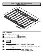 Предварительный просмотр 10 страницы Backyard Products GABLE 8 x 12 Manual