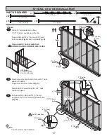 Предварительный просмотр 29 страницы Backyard Products GABLE 8 x 12 Manual