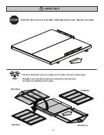 Предварительный просмотр 15 страницы Backyard Products GABLE 8x8 Assembly Manual