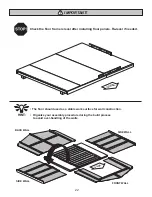 Предварительный просмотр 24 страницы Backyard Products GABLE Assembly Manual