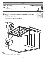 Предварительный просмотр 59 страницы Backyard Products GABLE Assembly Manual