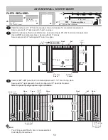 Предварительный просмотр 55 страницы Backyard Products GAMBREL 12' x 12' Assembly Manual