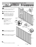 Предварительный просмотр 60 страницы Backyard Products GAMBREL 12' x 12' Assembly Manual