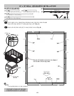 Предварительный просмотр 68 страницы Backyard Products GAMBREL 12' x 12' Assembly Manual