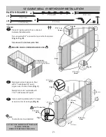 Предварительный просмотр 73 страницы Backyard Products GAMBREL 12' x 12' Assembly Manual