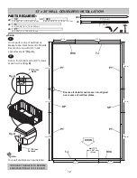 Preview for 74 page of Backyard Products GAMBREL 12' x 12' Assembly Manual