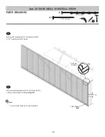 Предварительный просмотр 78 страницы Backyard Products GAMBREL 12' x 12' Assembly Manual