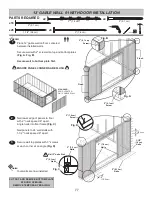 Предварительный просмотр 79 страницы Backyard Products GAMBREL 12' x 12' Assembly Manual