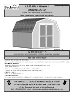 Preview for 3 page of Backyard Products GAMBREL Assembly Manual