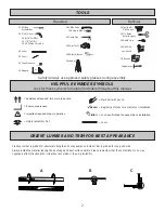 Предварительный просмотр 4 страницы Backyard Products GAMBREL Assembly Manual