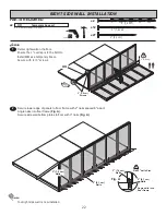 Предварительный просмотр 24 страницы Backyard Products GAMBREL Assembly Manual