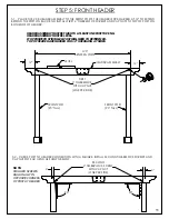 Предварительный просмотр 11 страницы Backyard Products GRILL SHACK Assembly Manual