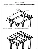 Предварительный просмотр 15 страницы Backyard Products GRILL SHACK Assembly Manual