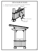 Предварительный просмотр 23 страницы Backyard Products GRILL SHACK Assembly Manual