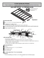 Предварительный просмотр 10 страницы Backyard Products Handy Home MAJESTIC 8' x 12' Assembly Manual